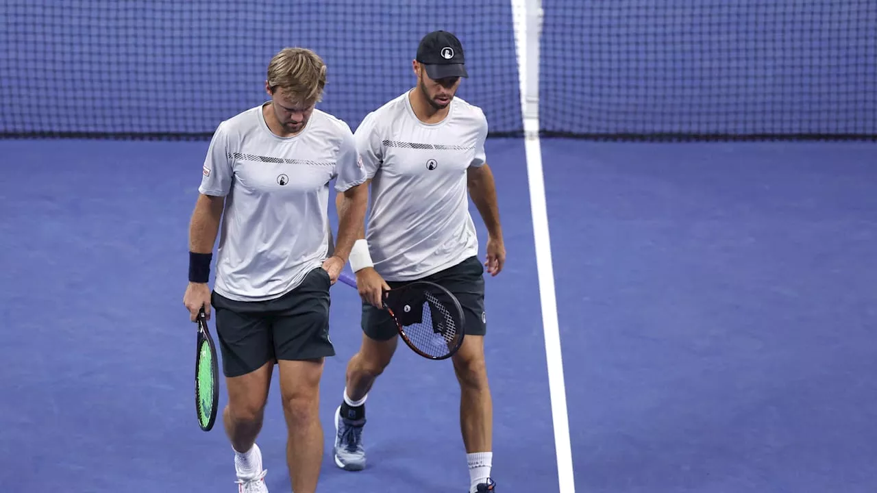 US Open: Nach dem Finale geht's für die Doppel-Helden nach China!