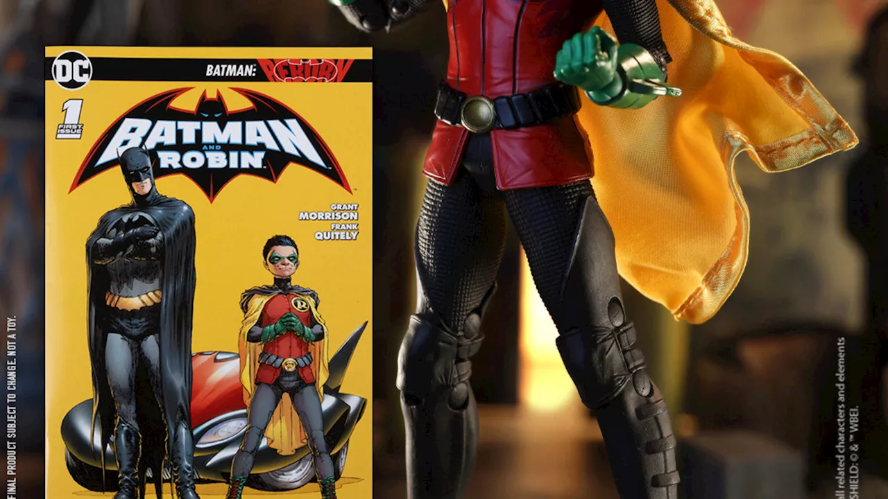 Damien Gets New DC Comics Batman: Reborn Figure from McFarlane