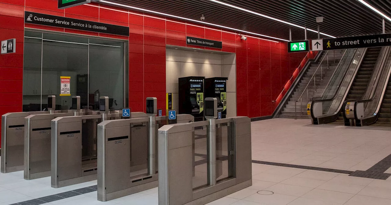 Metrolinx shows off snazzy Toronto LRT station that you still aren't allowed to use