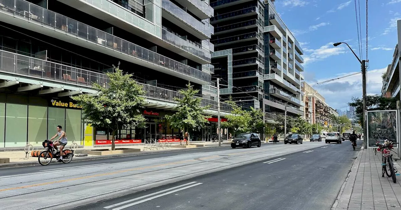 One of the Toronto projects causing Liberty Village traffic is now almost complete