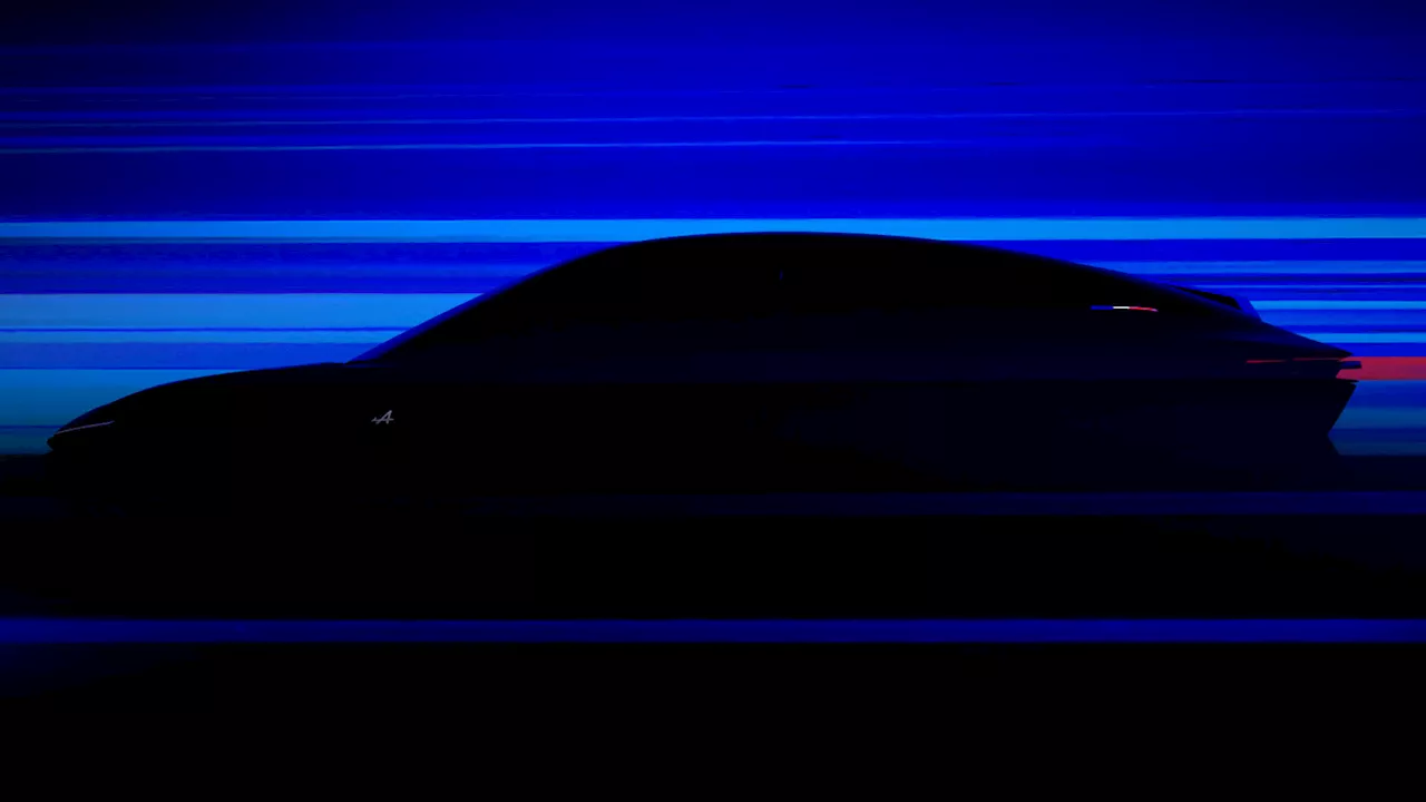 Alpine A390_β Electric Crossover Coupe Teased For Paris Motor Show