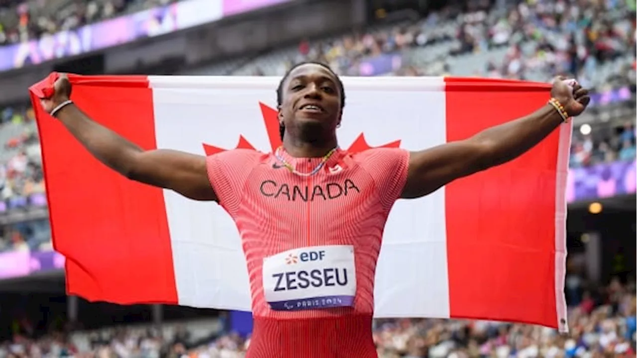 Canada's Jesse Zesseu captures discus silver in Paralympic debut