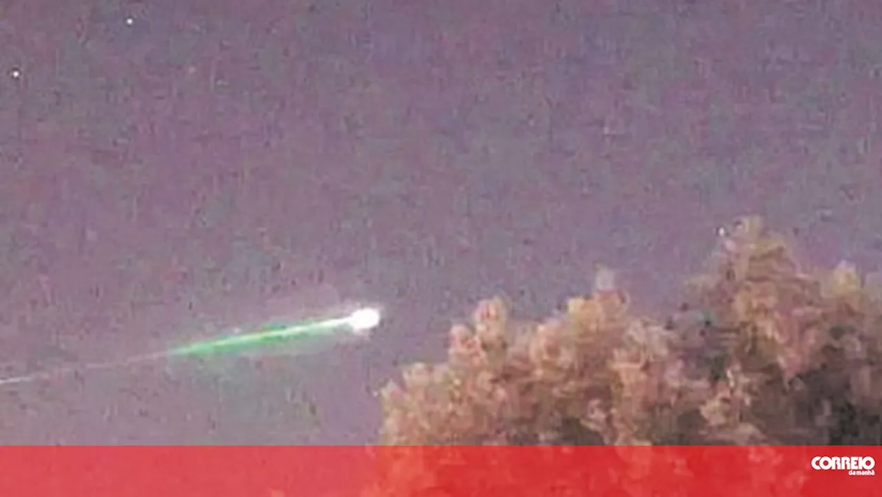 Meteoro rasgou os céus e acabou por explodir na Beira Baixa