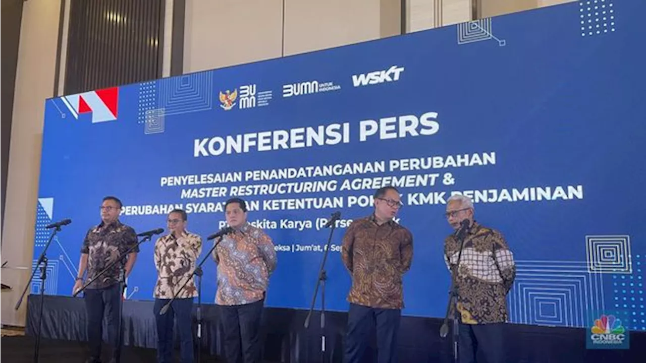 Waskita Karya (WSKT) Restrukturisasi Utang 21 Bank, Nilainya Rp 26,3 T