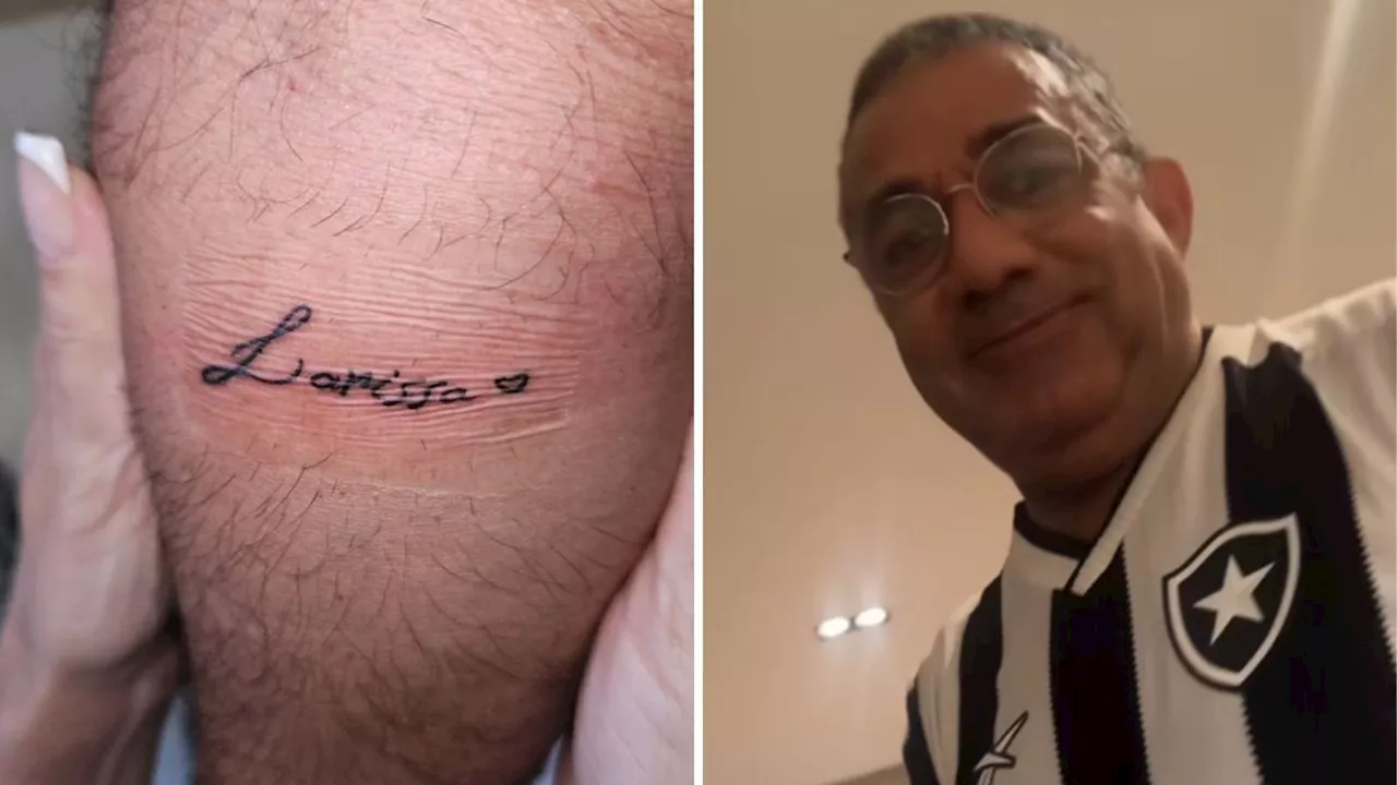 Anitta ganha homenagem do pai em nova tatuagem: “Meu amor”