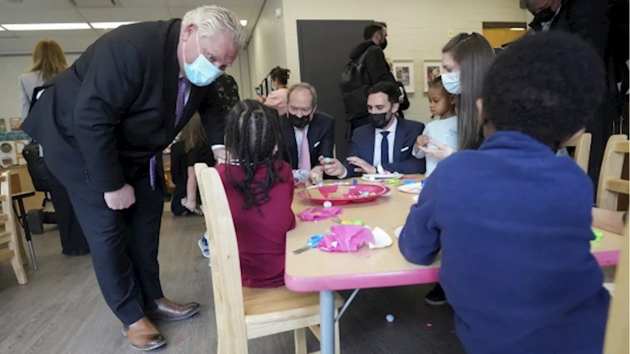 Ontario daycares not in $10-a-day program to see funding cut