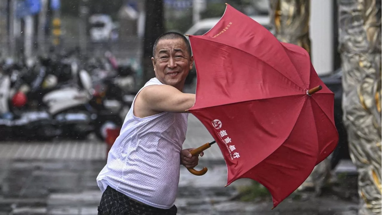 A million people flee their homes as Typhoon Yagi makes landfall in China