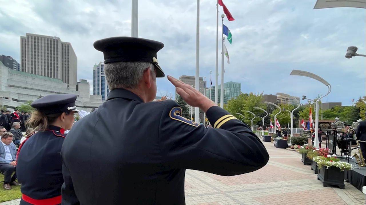 Fallen firefighters honoured at annual ceremony in Ottawa