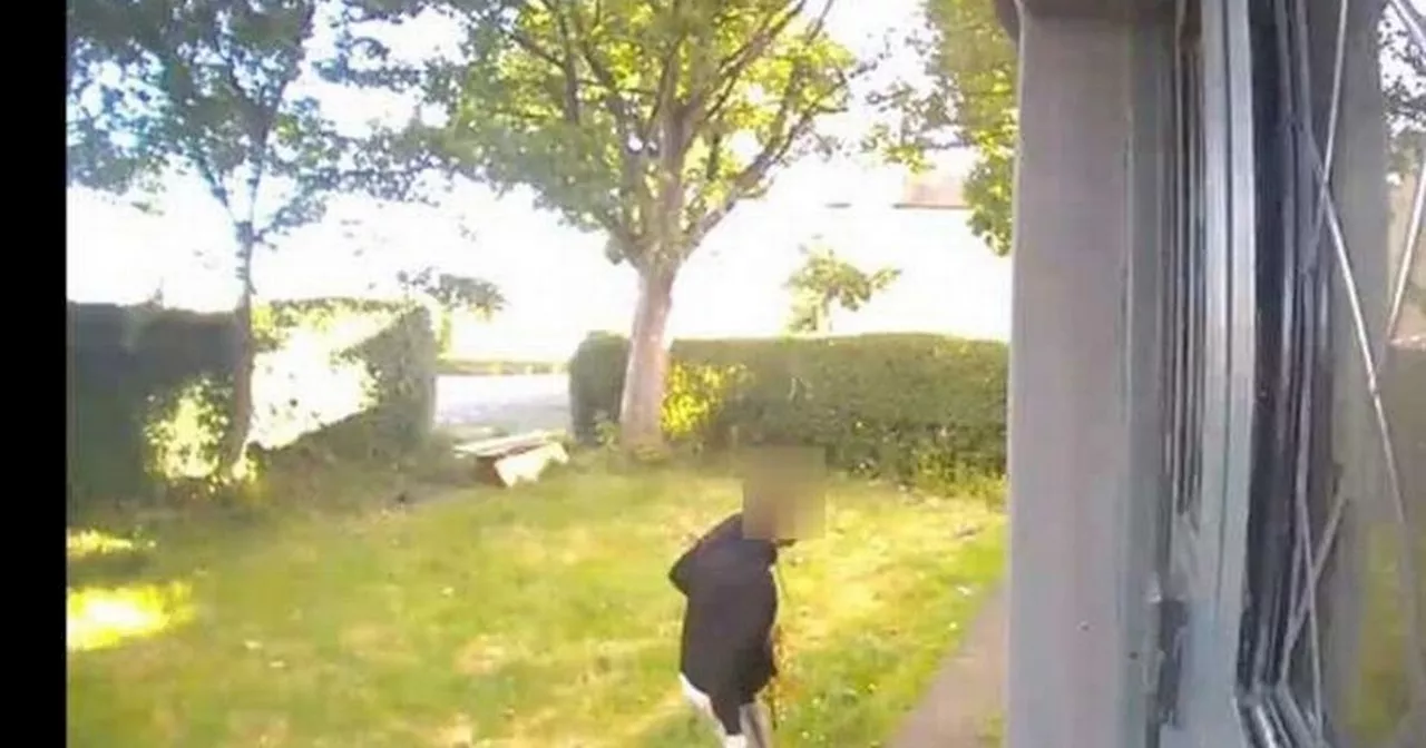 Scots granny catches creepy intruder prowling in Edinburgh garden