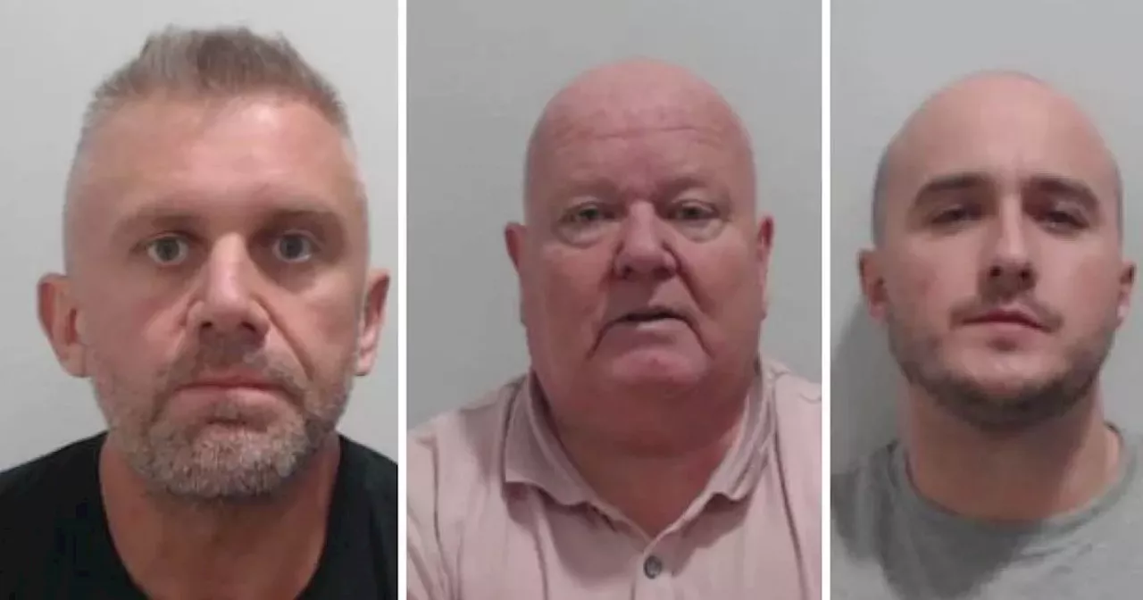 Three men behind Ayrshire drugs ring jailed after police seize £200,000