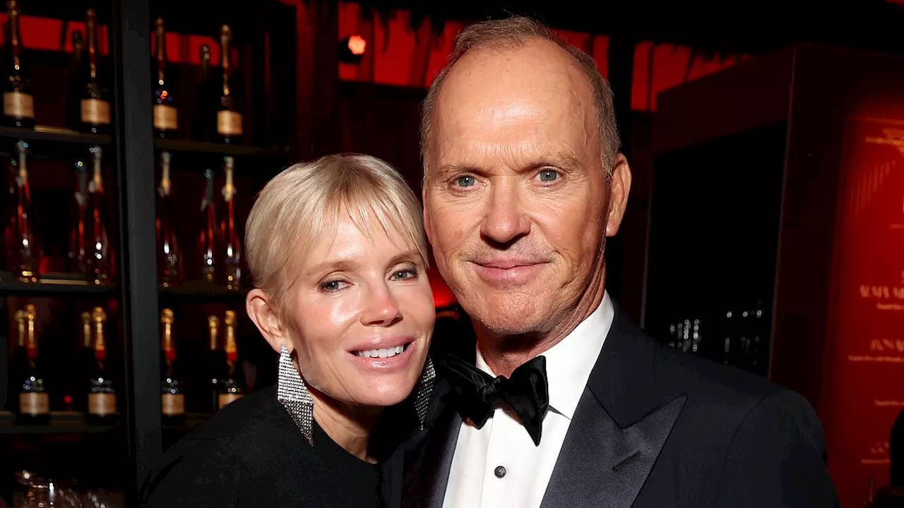 Michael Keaton, 73, reveals his romcom-like CHANCE meeting with girlfriend Marni Turner, 51, eight...