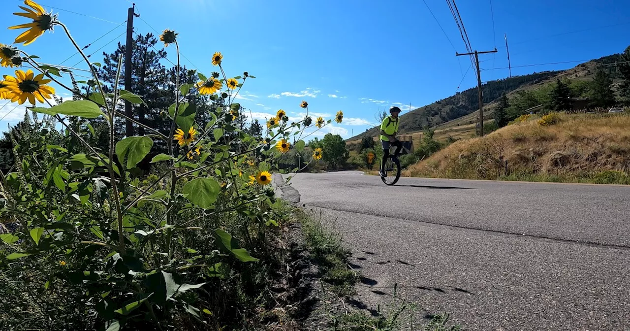 Colorado man plans to ascend, descend Pikes Peak on his unicycle named Harmony