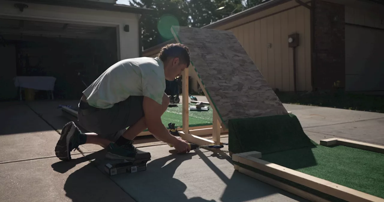 Colorado YouTuber Dude Dad taps local builders to create mini golf course for charity tournament