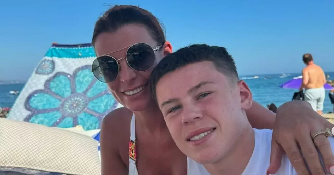 Coleen Rooney fans spot her 'twin' son in back to school snap