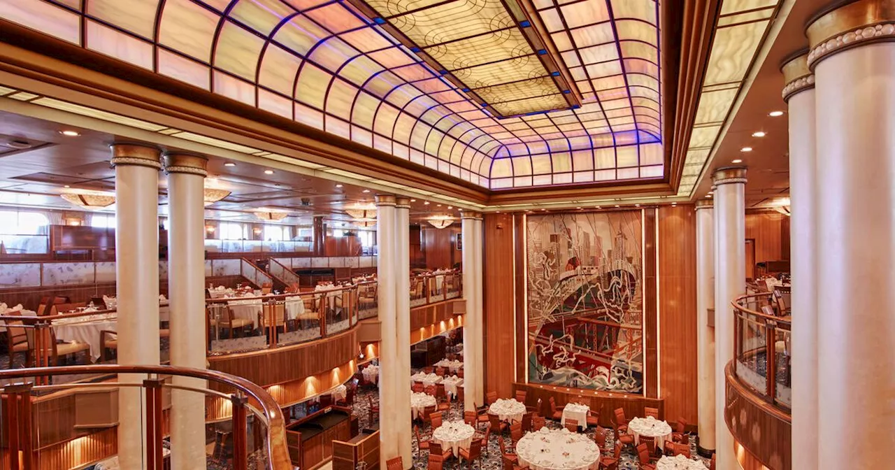 Look inside Cunard's Queen Mary 2 as she visits Liverpool