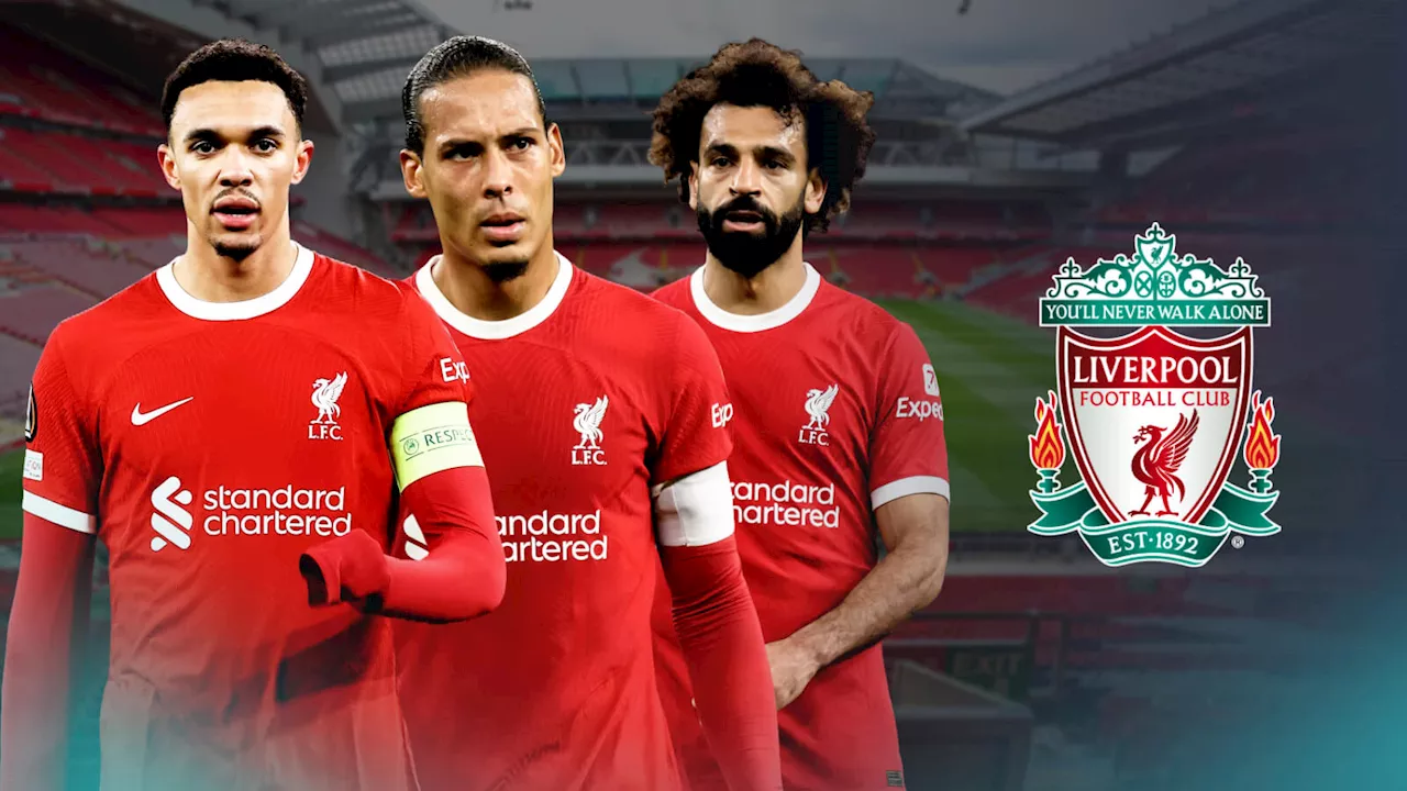 Liverpool Three among top 20 stars out of contract in 2025