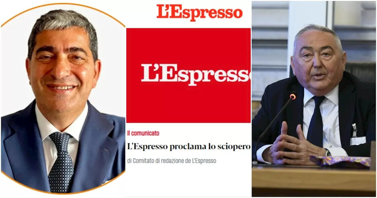 L’editore dell’Espresso fa uscire il settimanale nonostante lo sciopero dei giornalisti e…