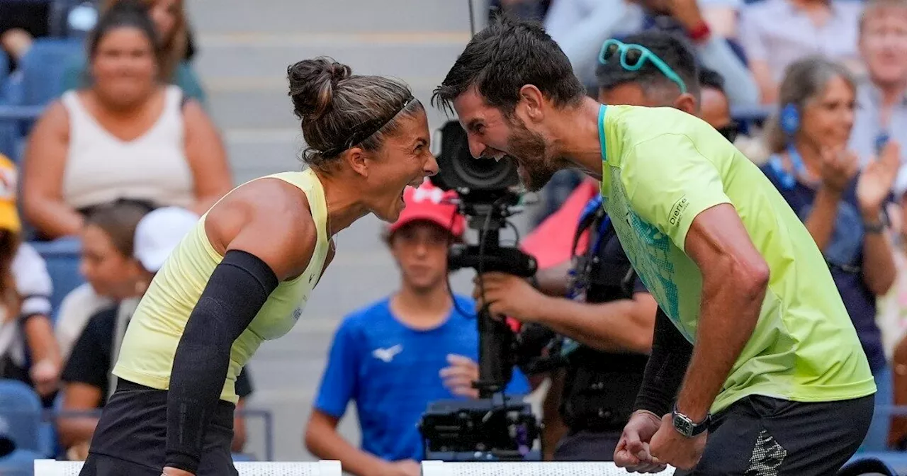 Us Open, Errani e Vavassori sono la prima coppia italiana a vincere uno Slam nel doppio misto