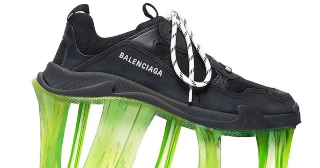 Estas extrañas zapatillas de Balenciaga en honor a Flubber la rompen en las redes sociales: ¿Son reales?