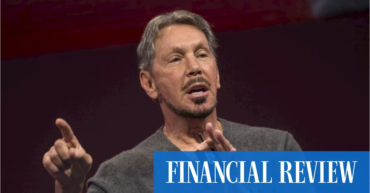 Oracle billionaire Larry Ellison is Network Ten’s new owner