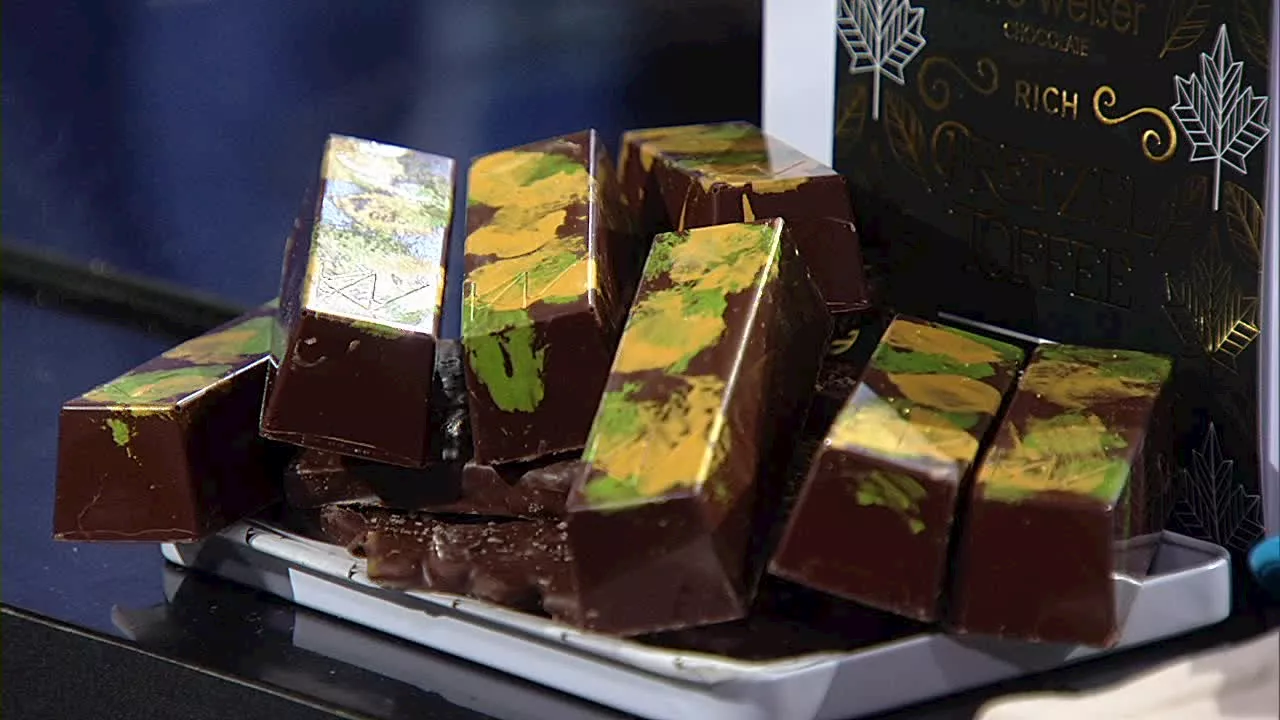 Viral TikTok Dubai chocolate bar recipe featured at the Dallas Chocolate Festival