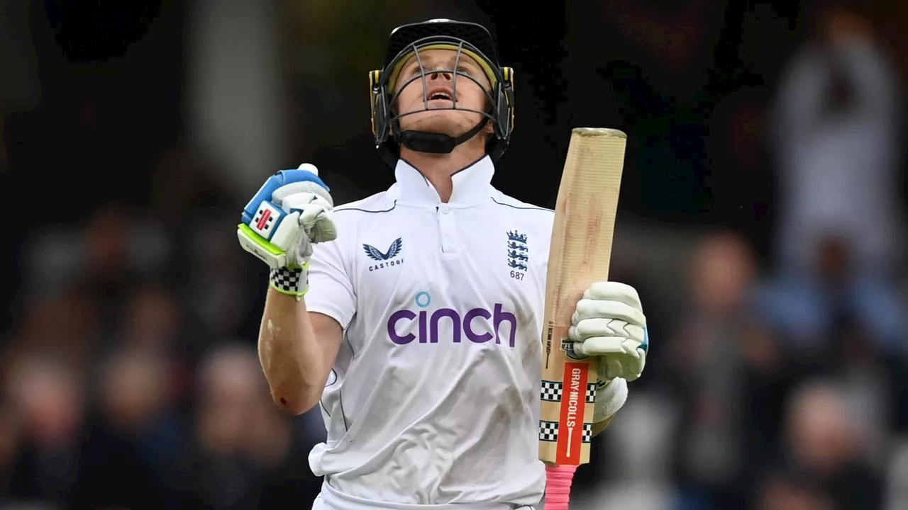 Stand-in captain Pope cracks century as England’s Bazballers eye 20-year first