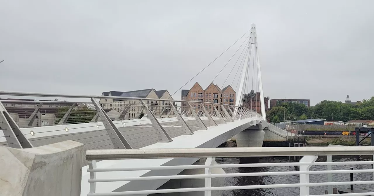 Historic moment as Govan-Partick bridge officially opened ahead of weekend festivals