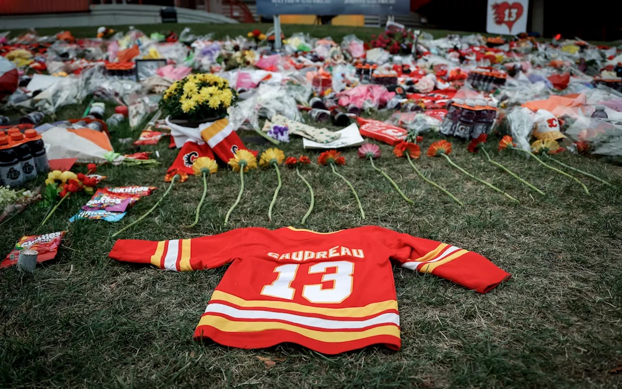 Alberta Insider: Former Calgary Flames player Johnny Gaudreau mourned outside the Saddledome