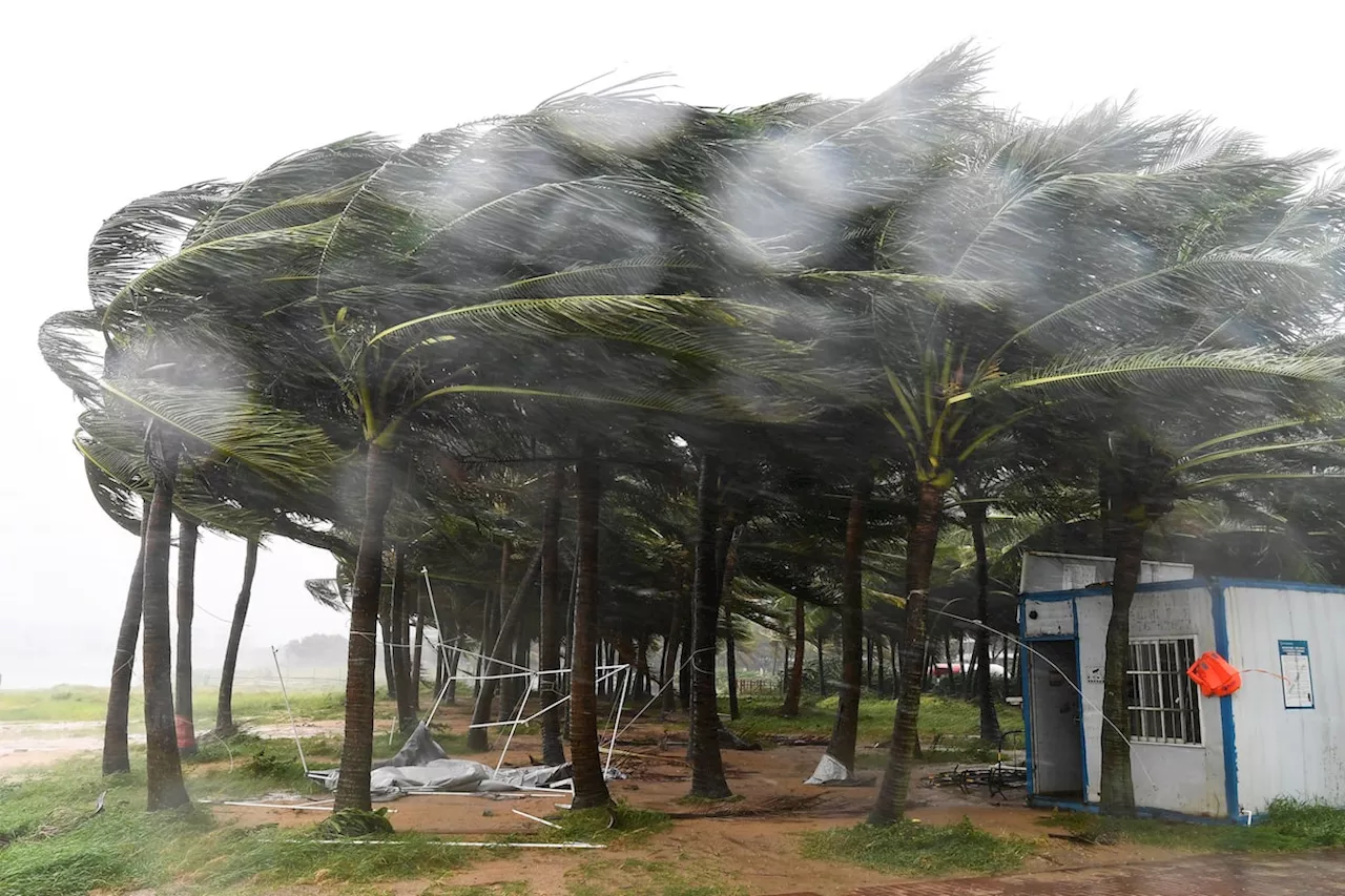 Deadly super typhoon Yagi slams heavy rain and gales into China’s Hainan