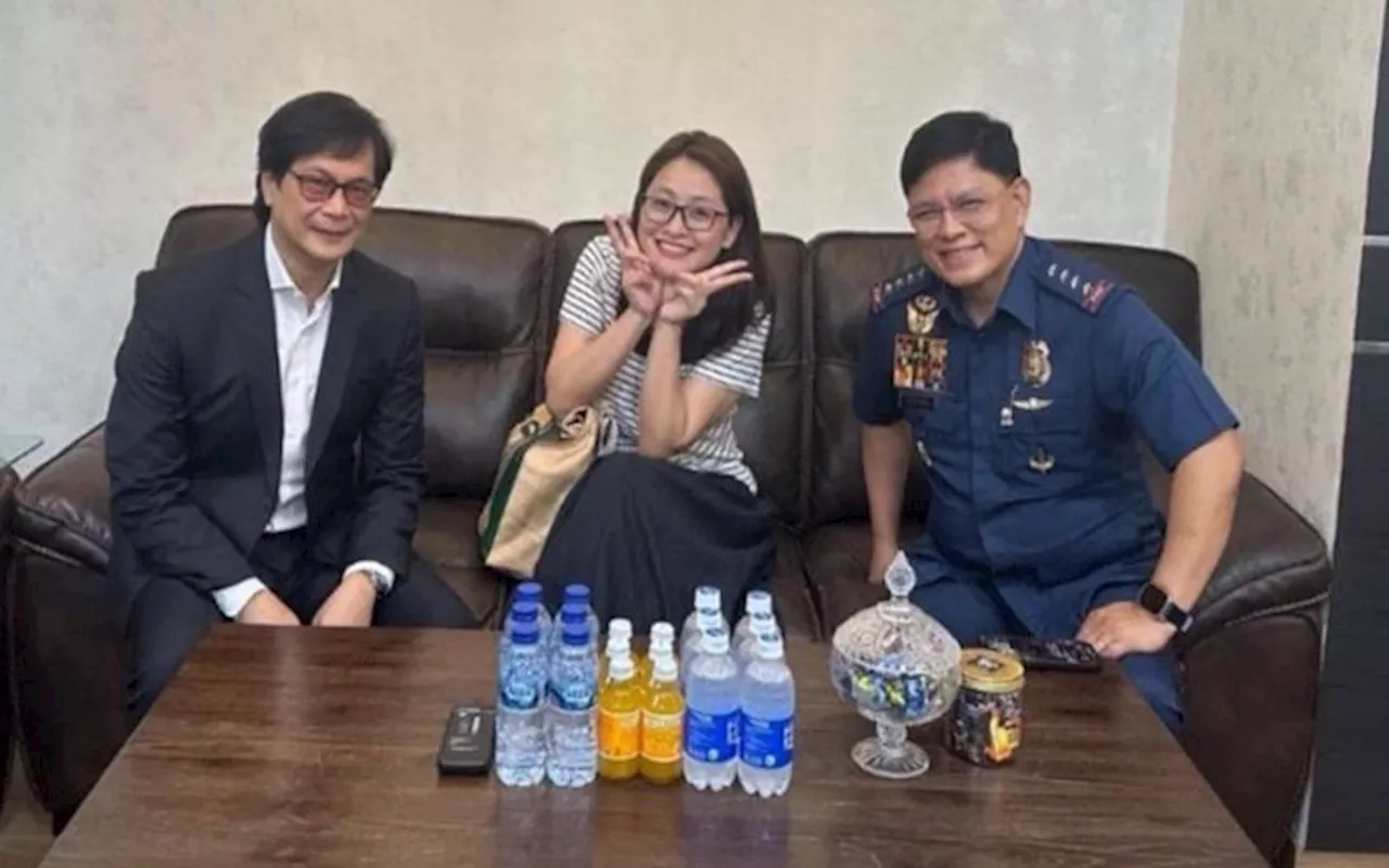 PNP apologizes over friendly photos with Alice Guo