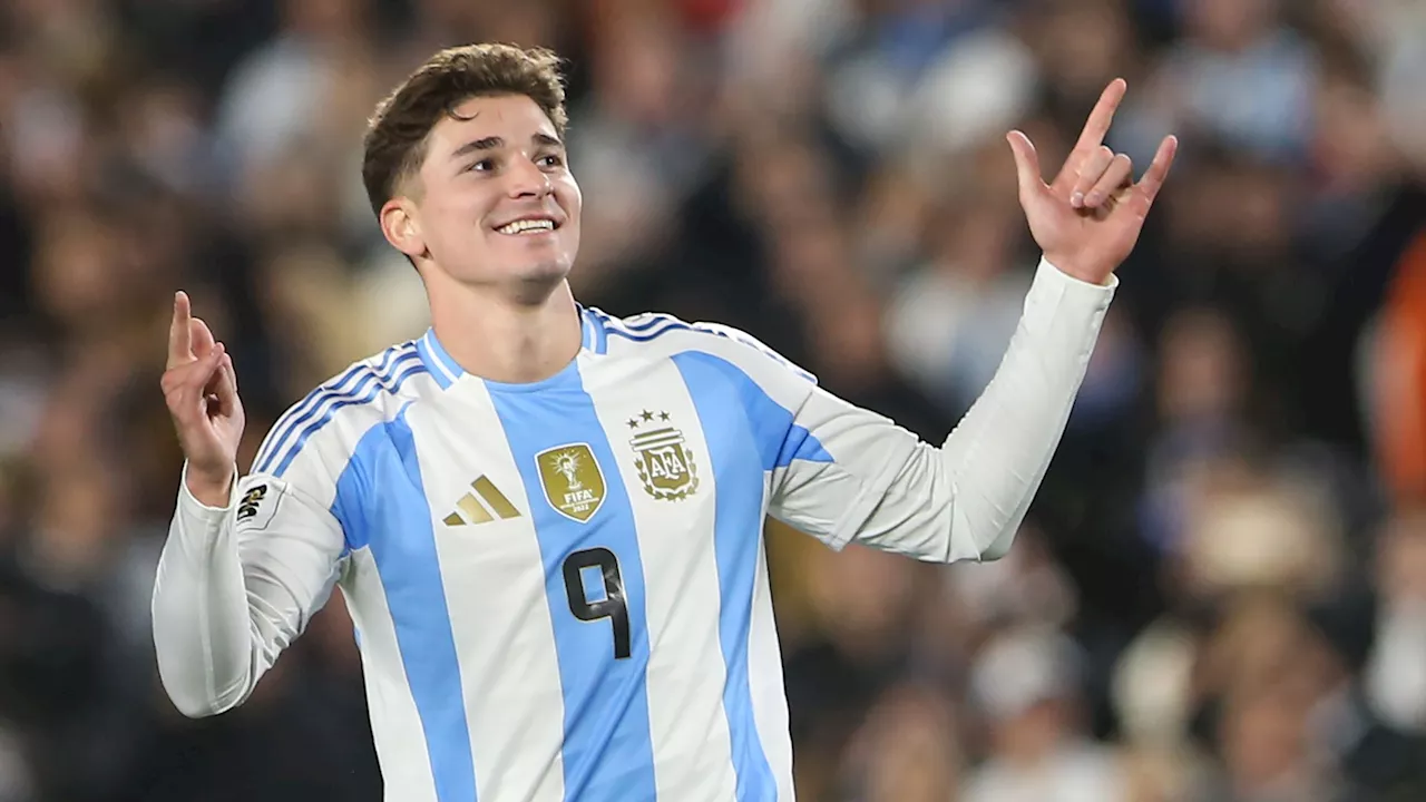 Rapor Pemain Argentina Vs Chile: Tak Ada Lionel Messi, Julian Alvarez Pun Jadi