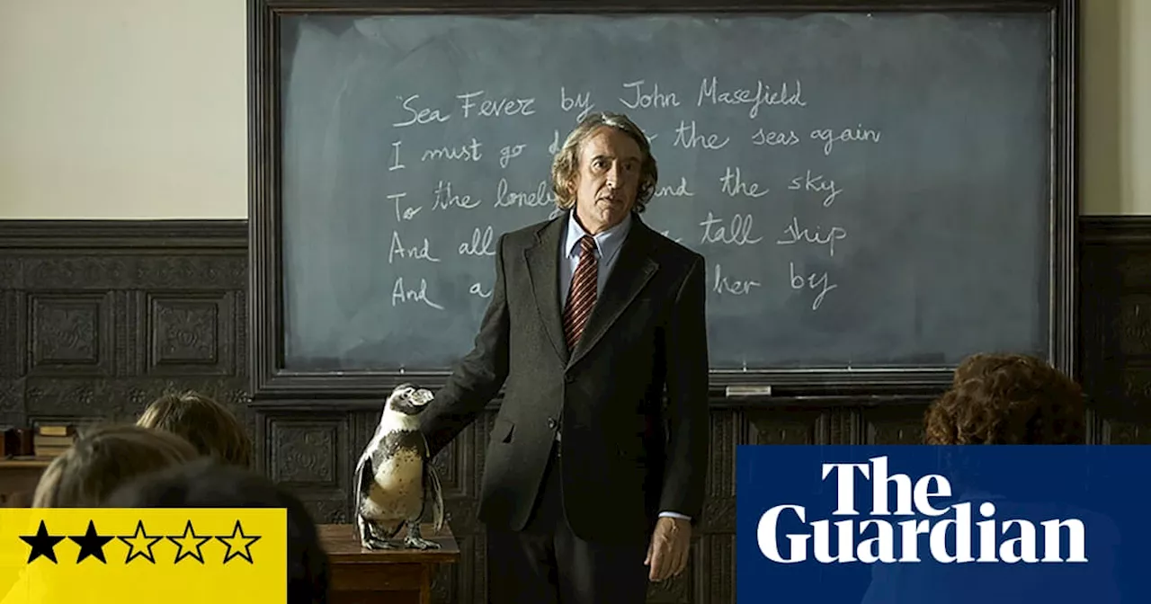 – Steve Coogan’s teacher p-p-picks up a penguin in 70s Argentina