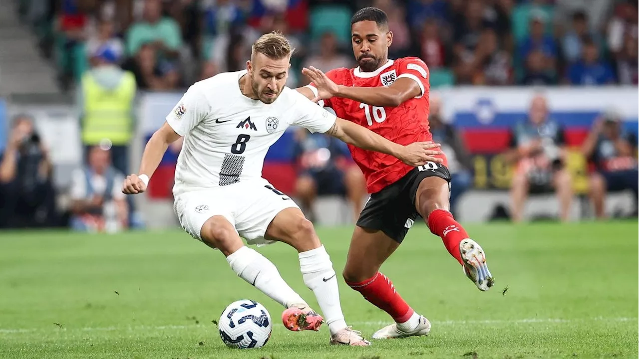 Nations League in Slowenien - ÖFB-Team startet 'nur' mit 1:1, ist aber Tabellenführer