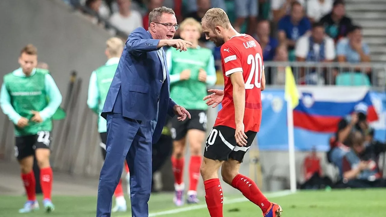  ÖFB-Teamchef Rangnick genervt: 'Zu viel telefoniert!'