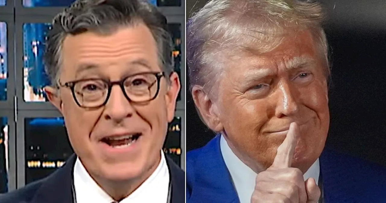 Stephen Colbert Rocks Trump With 1 Solid Observation About His Brain