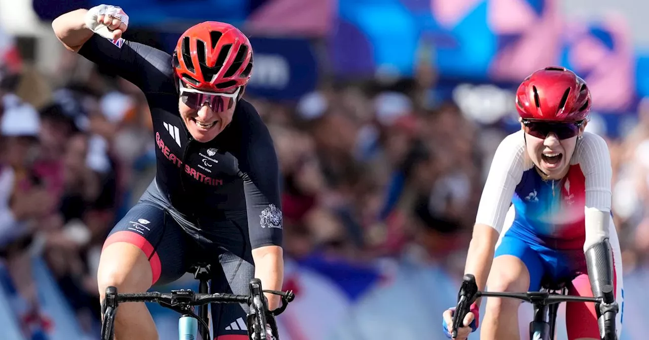 Watch Paralympics Icon Sarah Storey Sprint At Finish To Win Her 19th Gold Medal