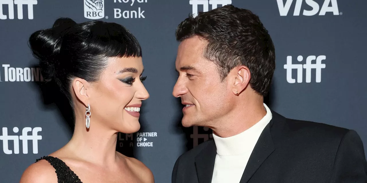 Katy Perry and Orlando Bloom Make a Chic Joint Red Carpet Appearance