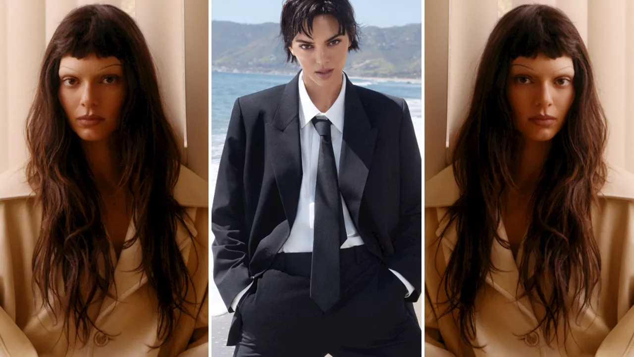 Kendall Jenner trasformista, (quasi) irriconoscibile nelle campagne Fall Winter 2024