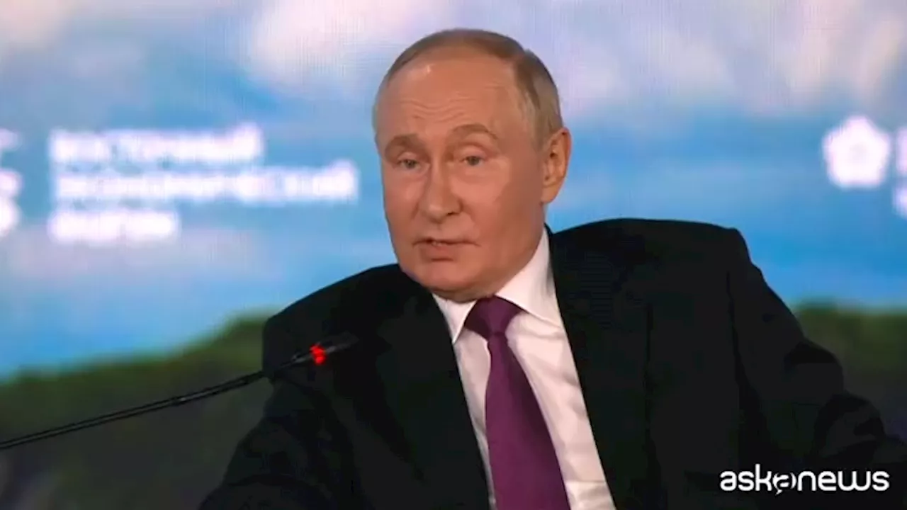 Putin sarcastico su Kamala Harris: «La sosterremo alle elezioni presidenziali»