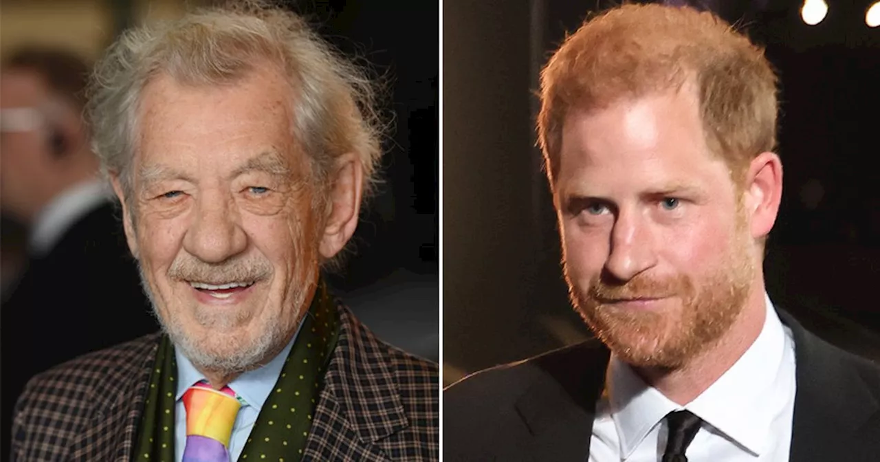 Ian McKellen takes aim at Prince Harry with harsh remark about his intelligence