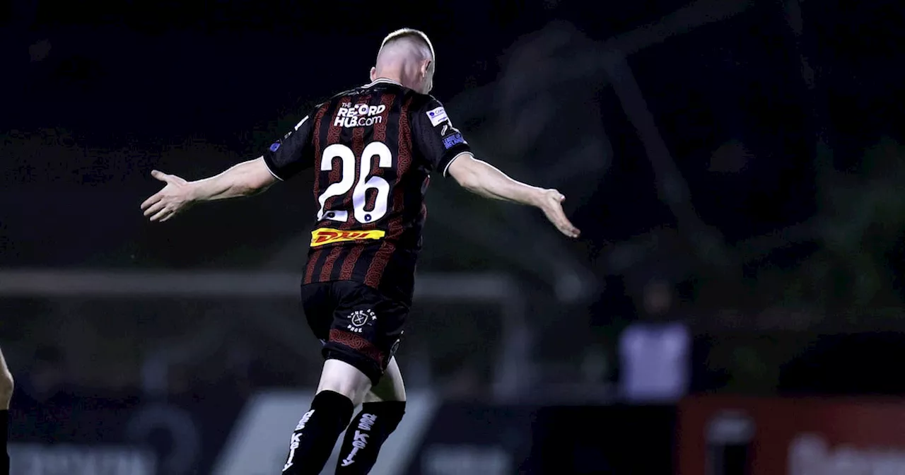 Bohs’ Ross Tierney’s late equaliser thwarts title-chasing Shelbourne in riveting Dublin derby