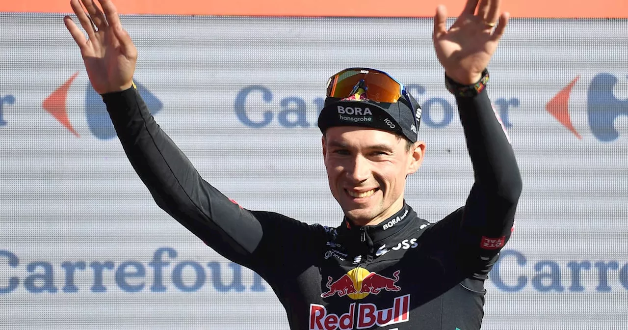 Eddie Dunbar finishes seventh as Primoz Roglic reclaims red jersey at Vuelta