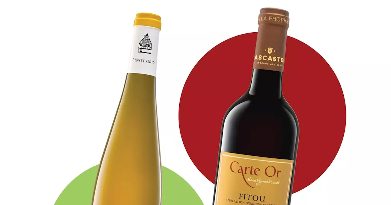 John Wilson: Two wines from France, one white and one red, for €10