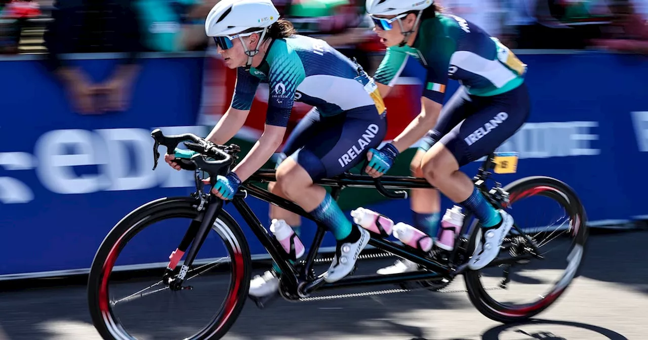 Paralympics: Katie-George Dunlevy and Linda Kelly win silver in women’s B road race