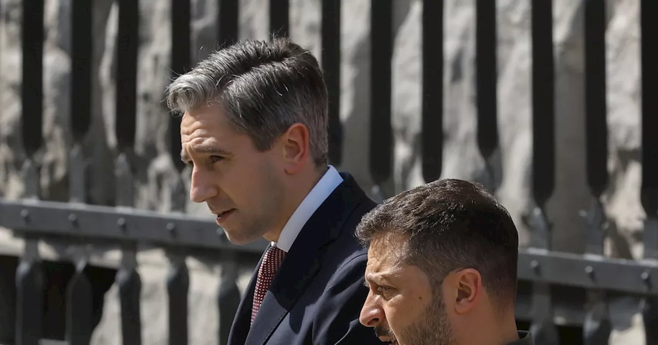 Simon Harris visits Ukraine to reaffirm Irish support