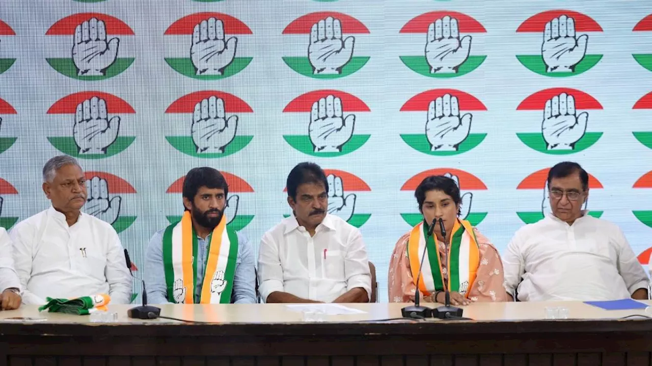 Congress Candidate List Haryana: विनेश फोगाट के राजनीतिक सफर की हुई शुरुआत, कांग्रेस ने 'ससुराल' से मैदान में उतारा