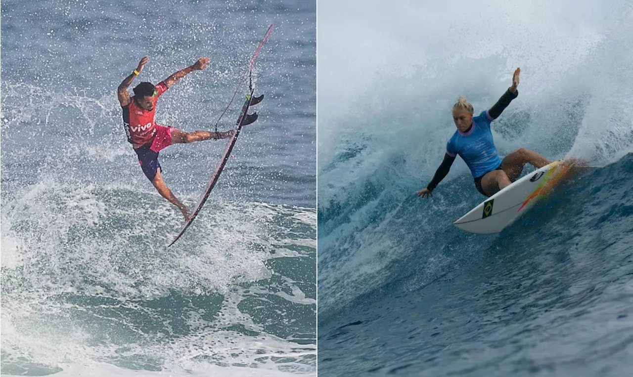 WSL Finals: 'azarões', Italo Ferreira e Tatiana Weston-Webb buscam manter sequência histórica da 'Brazilian Storm'