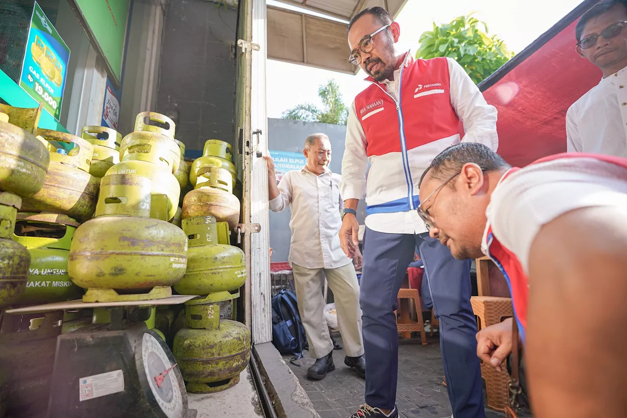 Dirut PPN Turun Langsung Cek Ketersediaan LPG 3 Kilogram di Lapangan