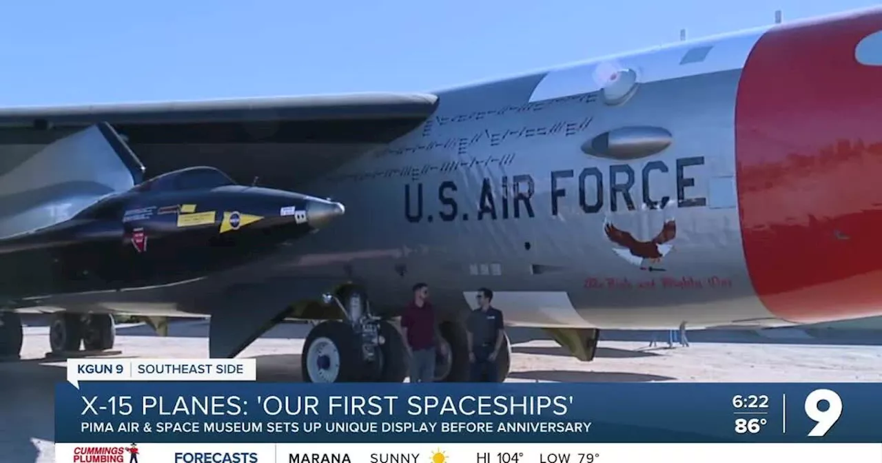 New X-15 display at Pima Air & Space Museum celebrates NASA's 'first spaceships'