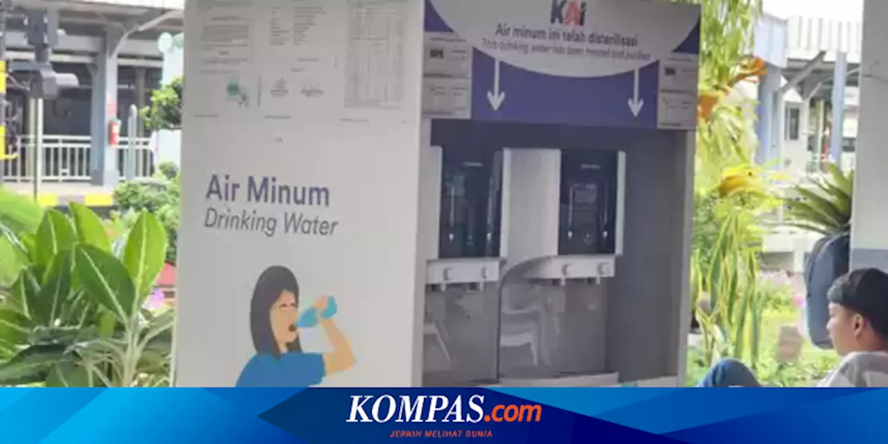 KAI Perkenalkan Water Station, Ajak Delegasi ARCEO's Bawa Tumbler